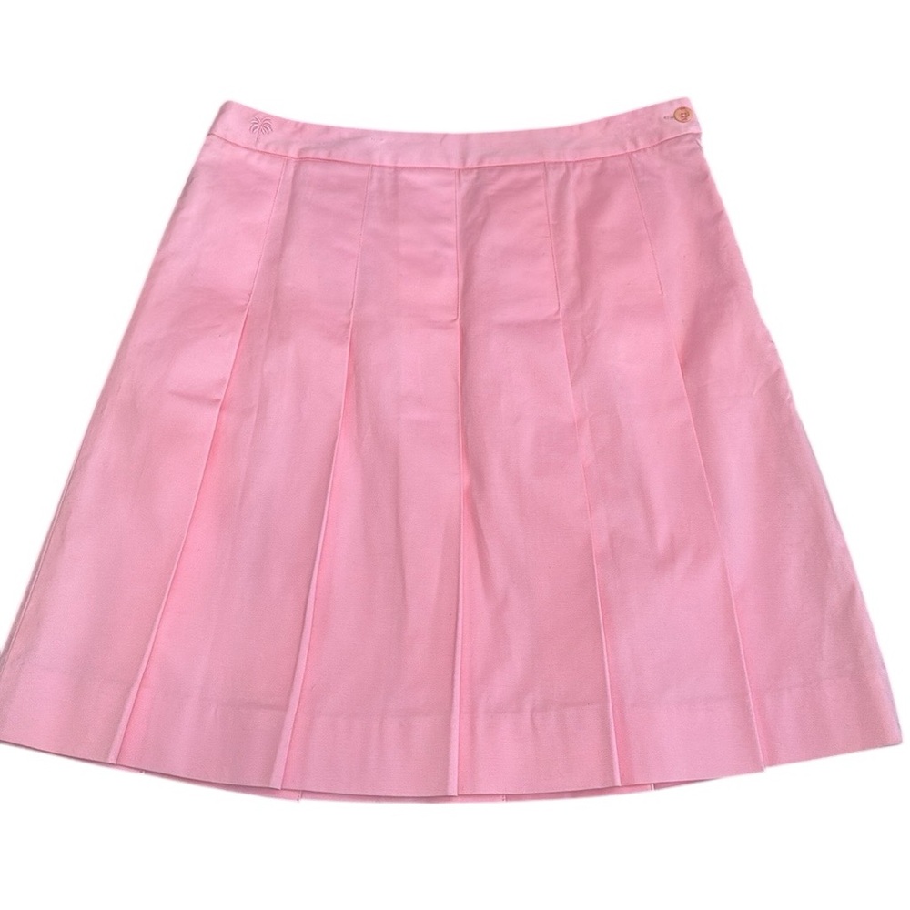 Lilly Pulitzer vintage white label knee length golf skirt - size 8